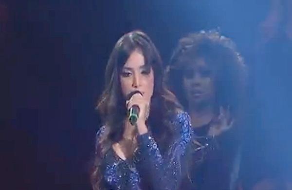 A cantora Anitta venceu em duas categorias no Prêmio Multishow 2013, no Rio de Janeiro (Reprodução/Multishow)