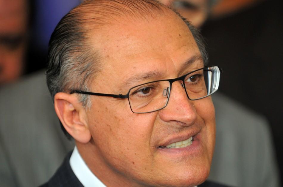 O governador Geraldo Alckmin, durante visita a Campinas, nesta segunda-feira (2) (César Rodrigues/AAN)