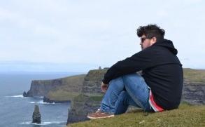 O preço atrativo do curso e o custo de vida mais baixo foram os principais fatores que pesaram na escolha de Alan Nucci por Dublin (Arquivo Pessoal)