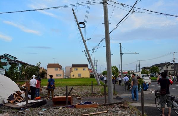 Tornado destruiu bairro inteiro em cidade japonesa (France Press)
