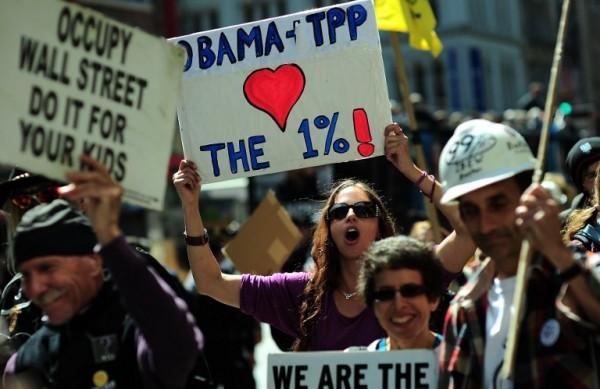 Cerca de 250 pessoas se reuniram perto de Wall Street, onde o movimento nasceu em 2011, no sul de Manhattan (France Press)