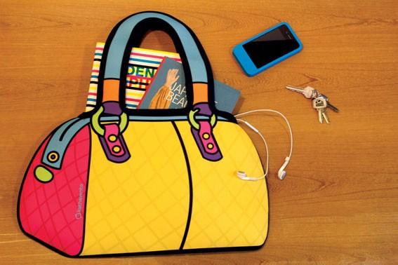 Bolsas com um visual 3D ( Divulgação)
