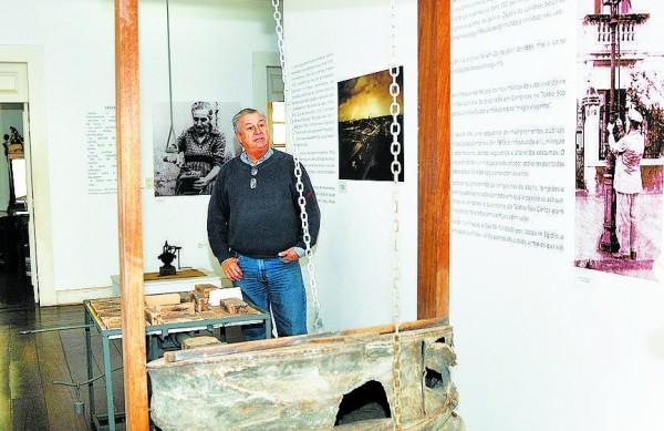 O arquiteto Pedro Parazzolo, servidor da secretaria de Cultura: proteção ao acervo educativo do museu ( Carlos Sousa Ramos/AAN)