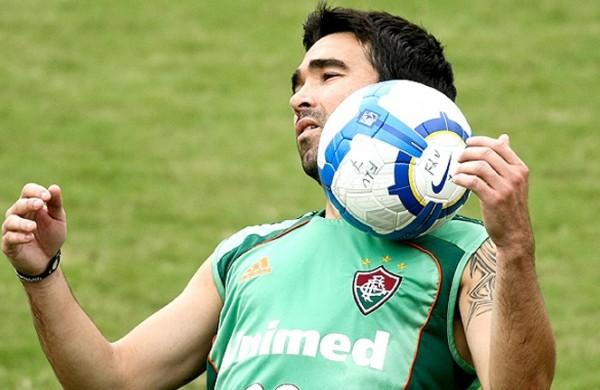 Deco durante treinamento do Fluminense (Cedoc/RAC)
