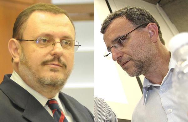 Renato Simões e Valter Pomar, que foram secretários no governo de Izalene Tiene (2001-2004) estão na disputa com mais quatro candidatos ( Cedoc/RAC)