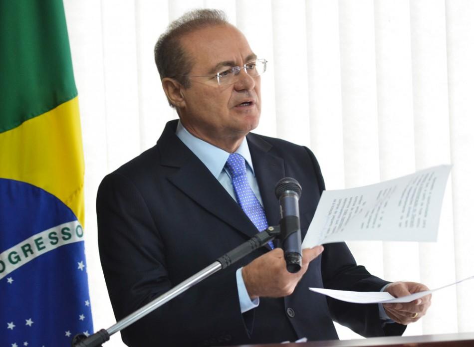 O presidente do Senado, Renan Calheiros (PMDB-AL), comprou de um empreiteiro casa na área mais nobre de Brasília por R$ 2 milhões há três meses (Agência Brasil)