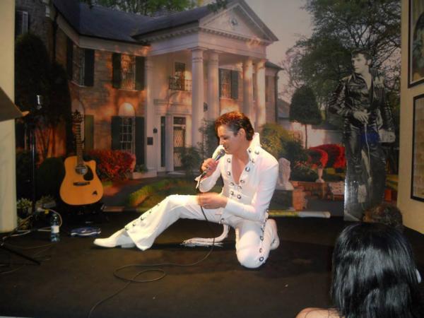 Tiu Vinícius Rodrigues com o especial "Elvis Presley History ( Divulgação)
