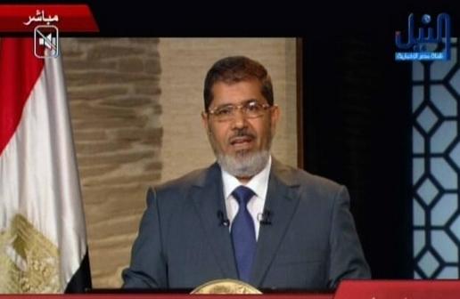 Mohamed Mursi fala pela primeira vez depois de ser eleito no Egito (France Presse)