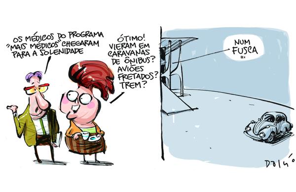 Charge Dalcio - 08/08/2013 (Dalcio Machado)