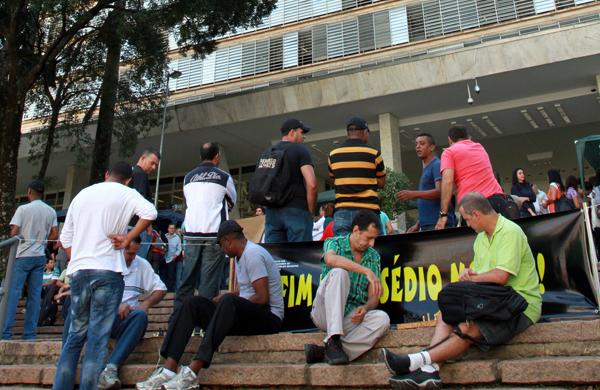 Guardas municipais e agentes comunitários de saúde engrossaram nesta quarta-feira (7) a onda de paralisações em Campinas ( Rodrigo Zanotto/Especial para AAN)
