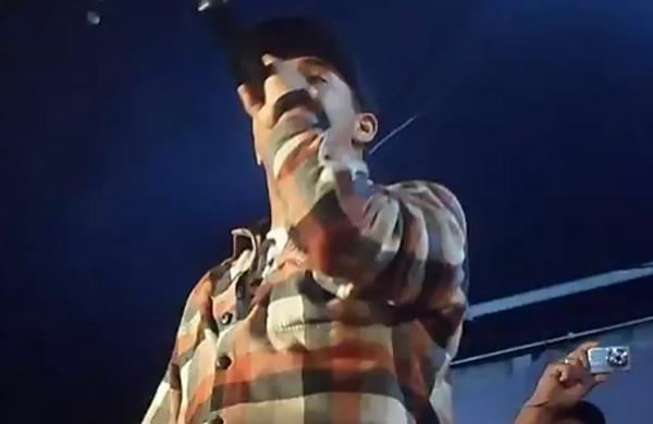 Mc Daleste foi morto durante apresentação em Campinas  (Captura de vídeo)
