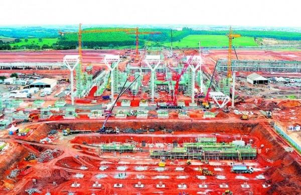 Obras do novo terminal do aeroporto trazem previsões ambiciosas para Viracopos (Elcio Alves/AAN)