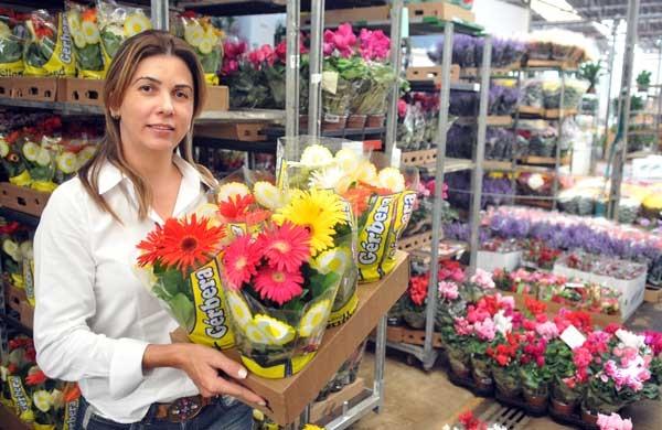 Venda de flores na Ceasa Campinas (Dominique Torquato/AAN)
