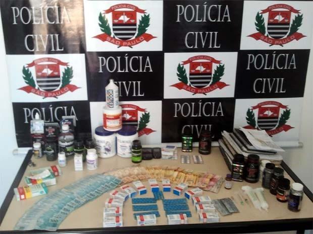 Dois irmãos, donos de uma academia de musculação em Franca, foram presos por comercializar anabolizantes e atestados médicos ( Divulgação)