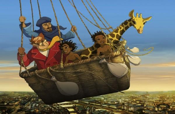 Cena do filme  de animação 'Zarafa', de Rémi Bezançon e Jean-Christophe Lie ( Divulgação)