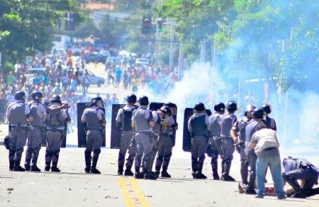Reintegração de posse do Pinheirinho, em São José, teve repercussão (Divulgação)