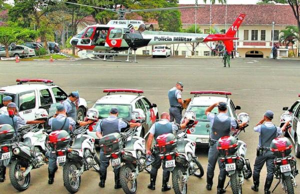 Policiais militares mobilizados para operação feita na semana passada com o objetivo de reduzir os índices criminais em Campinas (Leandro Ferreira/23mai2013/AAN)