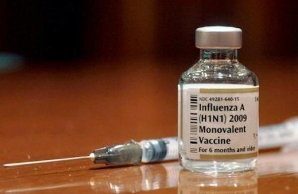 Imagem mostra vacina contra a Gripe A (H1N1) (France Presse)