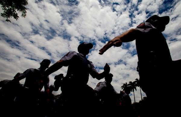 "A Polícia Técnico-Científica vai ter um aumento histórico. 62% de aumento na Polícia Científica (para as áreas de) perícia, tecnologia e inteligência policial", disse Geraldo Alckmin (Divulgação/Portal do Governo do Estado de SP)
