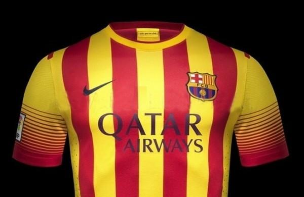 Novo uniforme do Barcelona é apresentado no site oficial do clube (Divulgação)