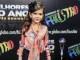 Atriz mirim Mel Maia na entrega do troféu Melhores do Ano da TV Globo (Divulgação)