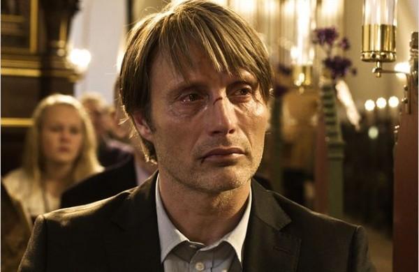 Mads Mikkelsen em cena do filme 'A Caça', da Dinamarca, que tem direção de Thomas Vinterberg (Divulgação)