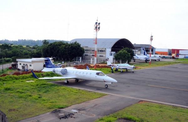Imagem do Aeroporto Estadual dos Amarais, em Campinas (Elcio Alves/AAN)