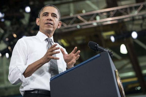Obama também citou outra das prioridades de seu segundo mandato, a reforma migratória (France Press)