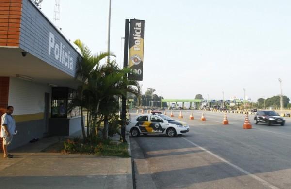 Base da Polícia Rodoviária instalada na Rodovia Santos Dumont, em Indaiatuba (Gustavo Tilio/Especial para AAN)